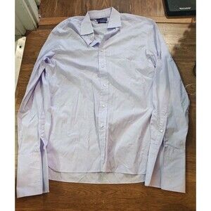 Ralph Lauren Purple Label Mens Sartorial Liliac Italian Dress Shirt Size 16
